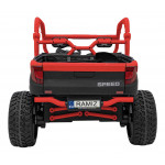 Elektrické autíčko Farmer Truck UTV Racing 4x75w červené